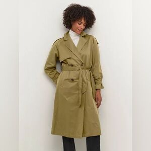 Kaffe “Kalena” Trench Coat